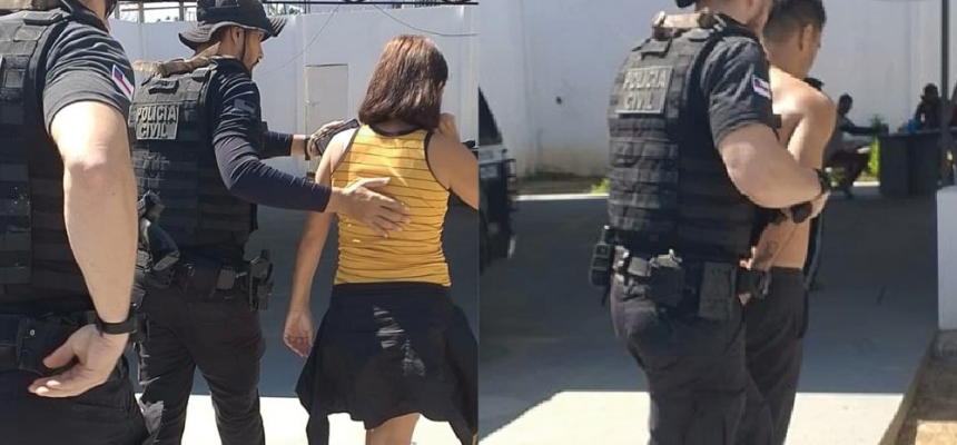 A Polícia Civil do Amazonas (PC-AM), por meio da 66ª Delegacia Interativa de Polícia (DIP) de Envira (a 1.208 quilômetros de Manaus), cumpriu, na terça-feira (22/04), mandado de prisão preventiva e de busca e apreensão contra um casal — um homem, de 24 anos, e uma mulher, de 33 anos — pelos crimes de maus-tratos, abandono de incapaz e lesão corporal praticados contra três crianças, de 7, 10 e 15 anos, filhos da mulher, no bairro Santa Rita.